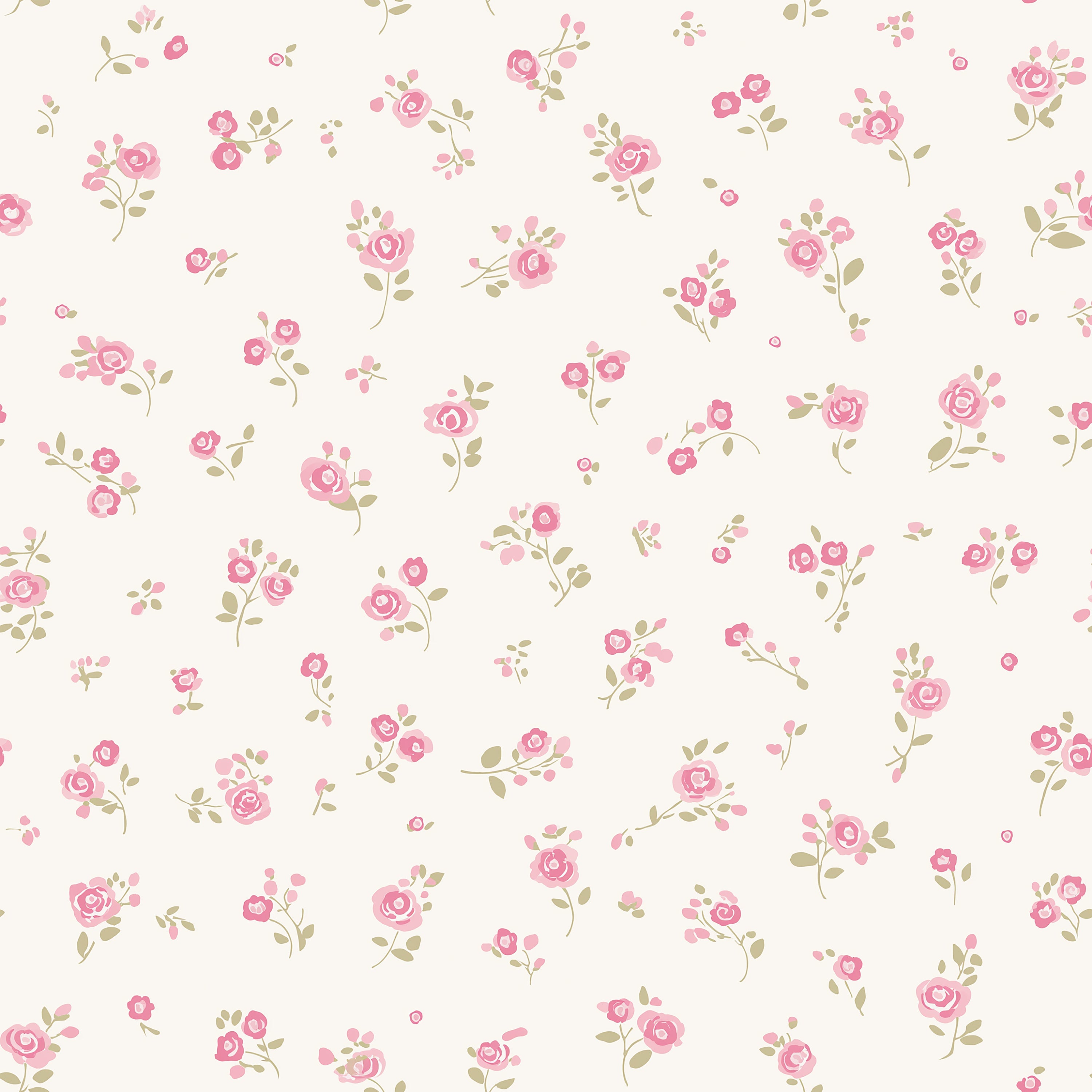 Detail of Little Rosebuds bamboo nightgown pattern